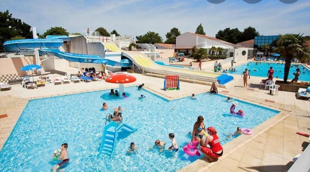 Camping Les Bois Mobil Home Grand Luxe 3Ch 2Sdb Saint-Jean-de-Monts Exterior foto